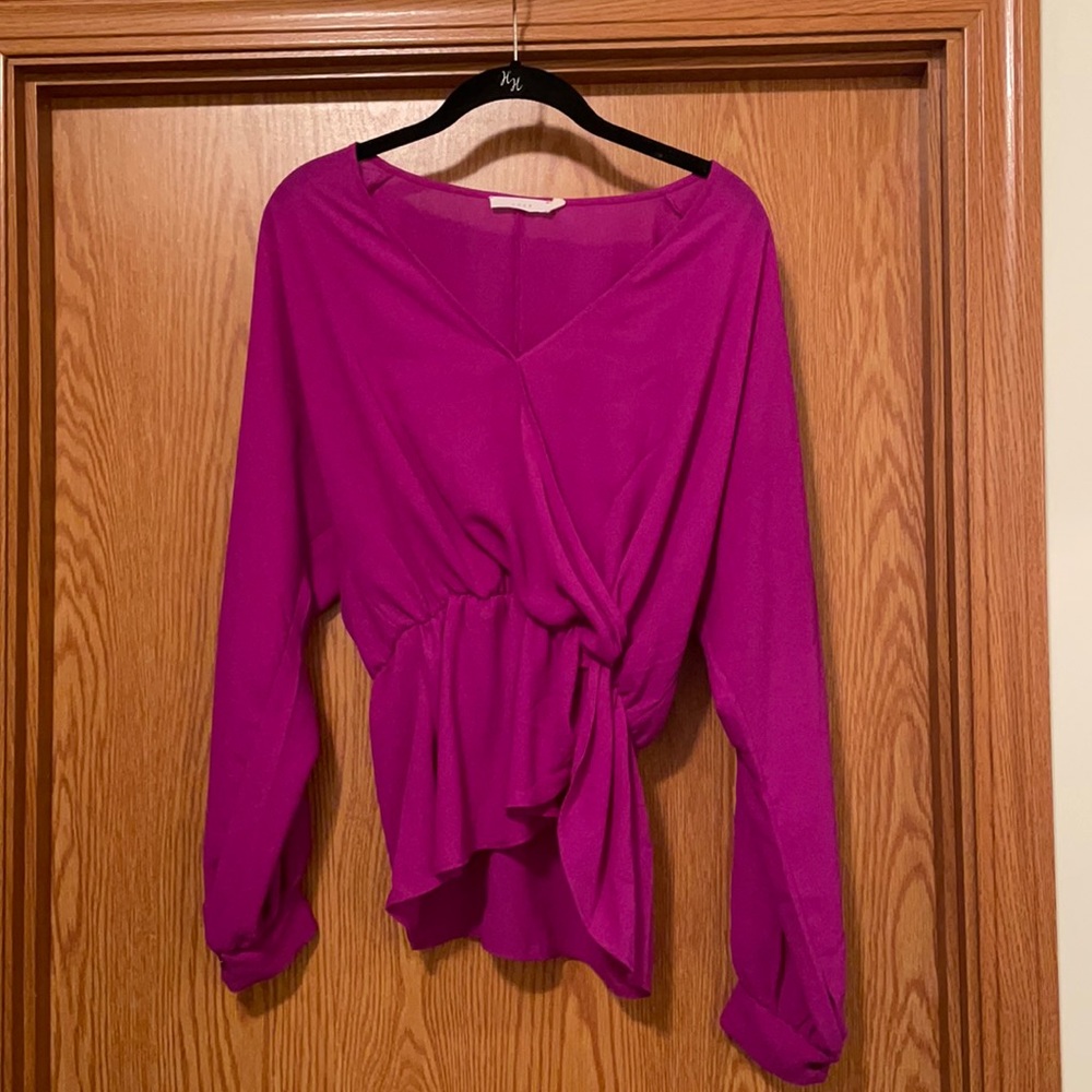 Pink Lily blouse